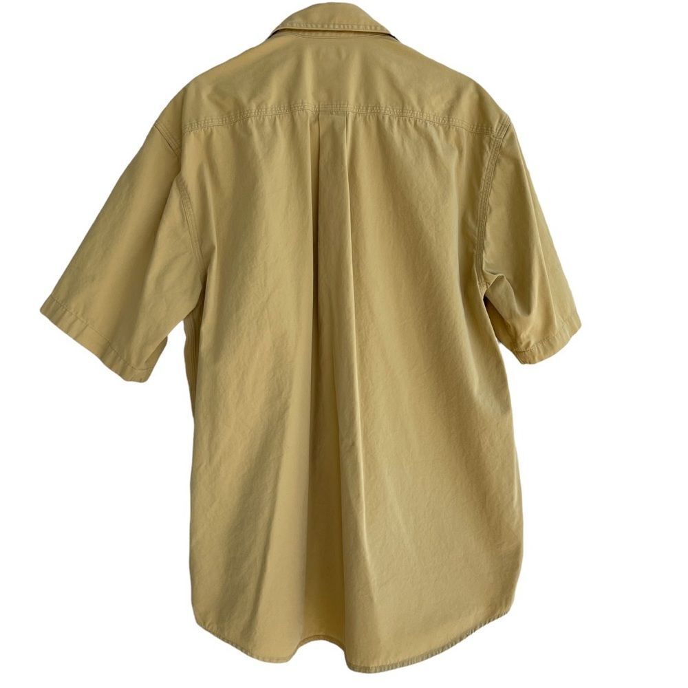 Carhartt Button Down Shirt Short Sleeve 2 Pocket Mens Size Large Tall‎ - Picture 7 of 7